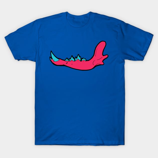 Jawbone (Crimson) T-Shirt by Durvin